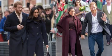 Prince Harry and Meghan Markle returned to Nottingham, where they made their royal debut in 2017. Here’s how the visits compare.