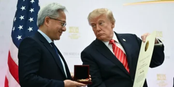 Breaking with Trump, Jensen Huang makes the case for immigration: ‘We want all the world’s great minds to come here’