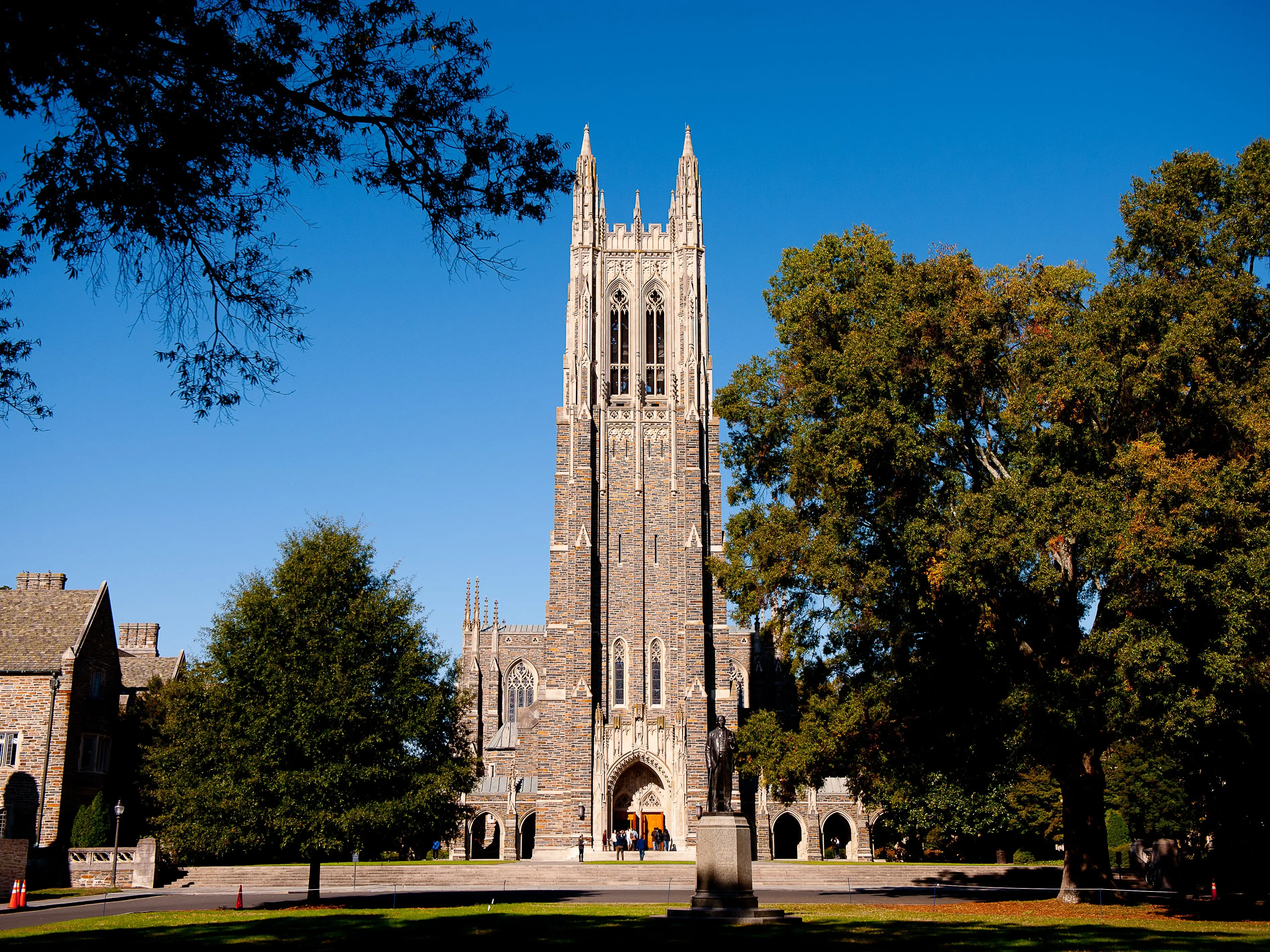 A college campus.