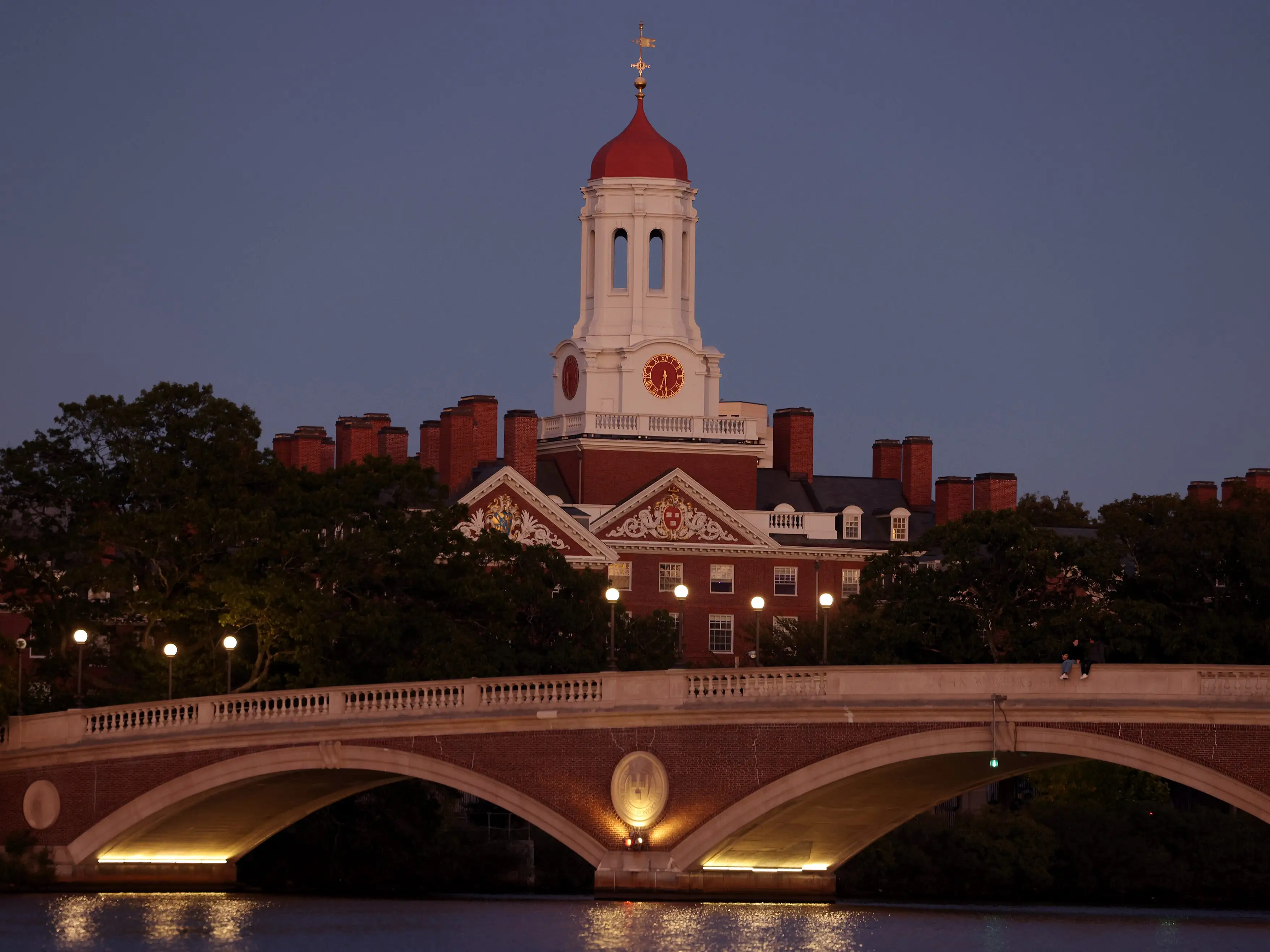 A college campus.