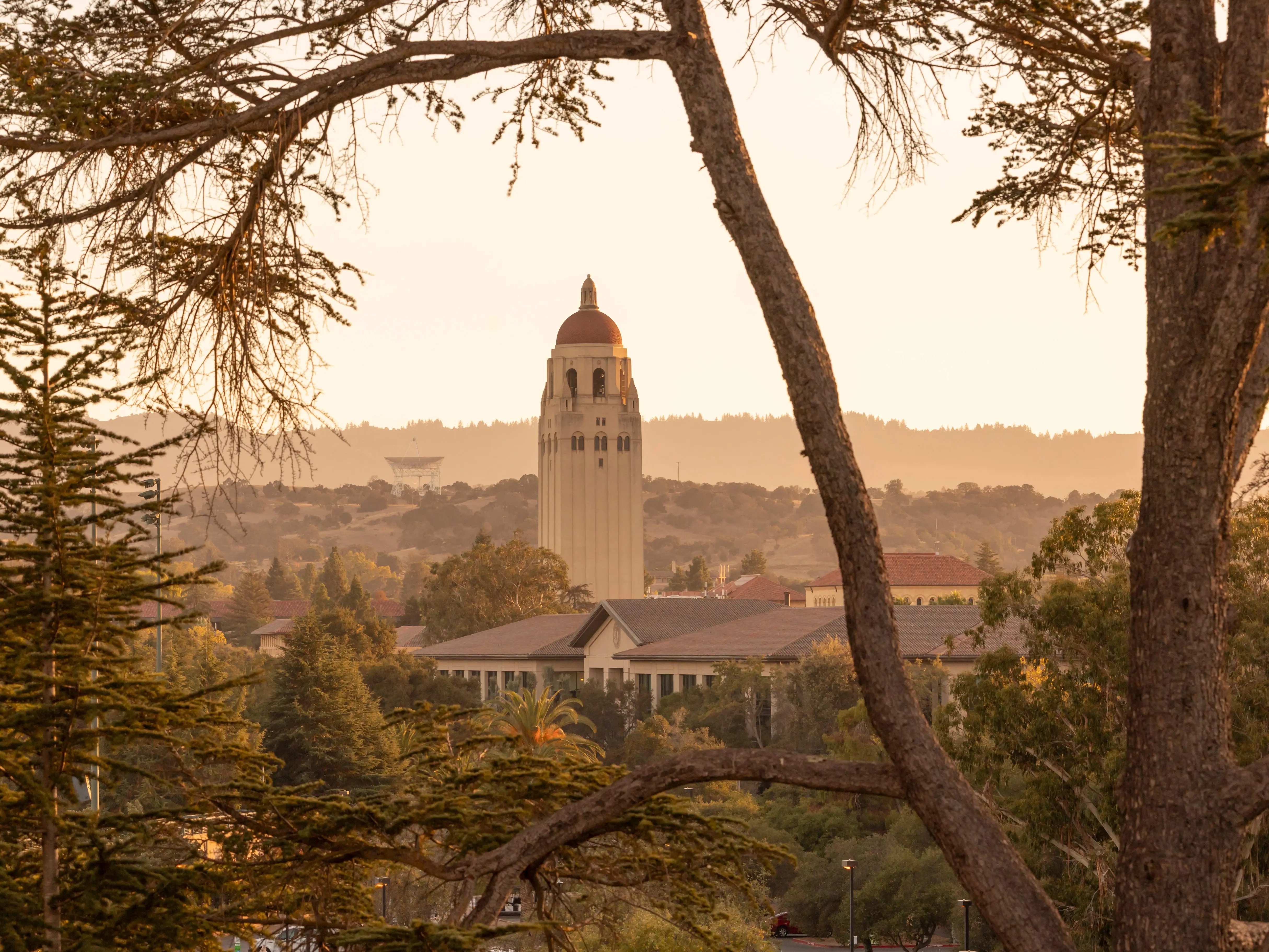 A college campus.