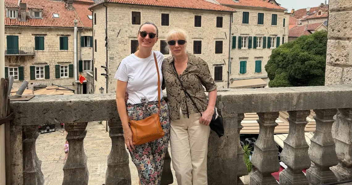 I took my 75-year-old mom on a trip to 3 countries. I had to ditch my typical travel style to give her a great experience.