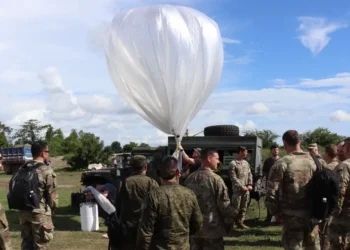 A US Army general says he had a change of heart about high-flying balloons after seeing them in action