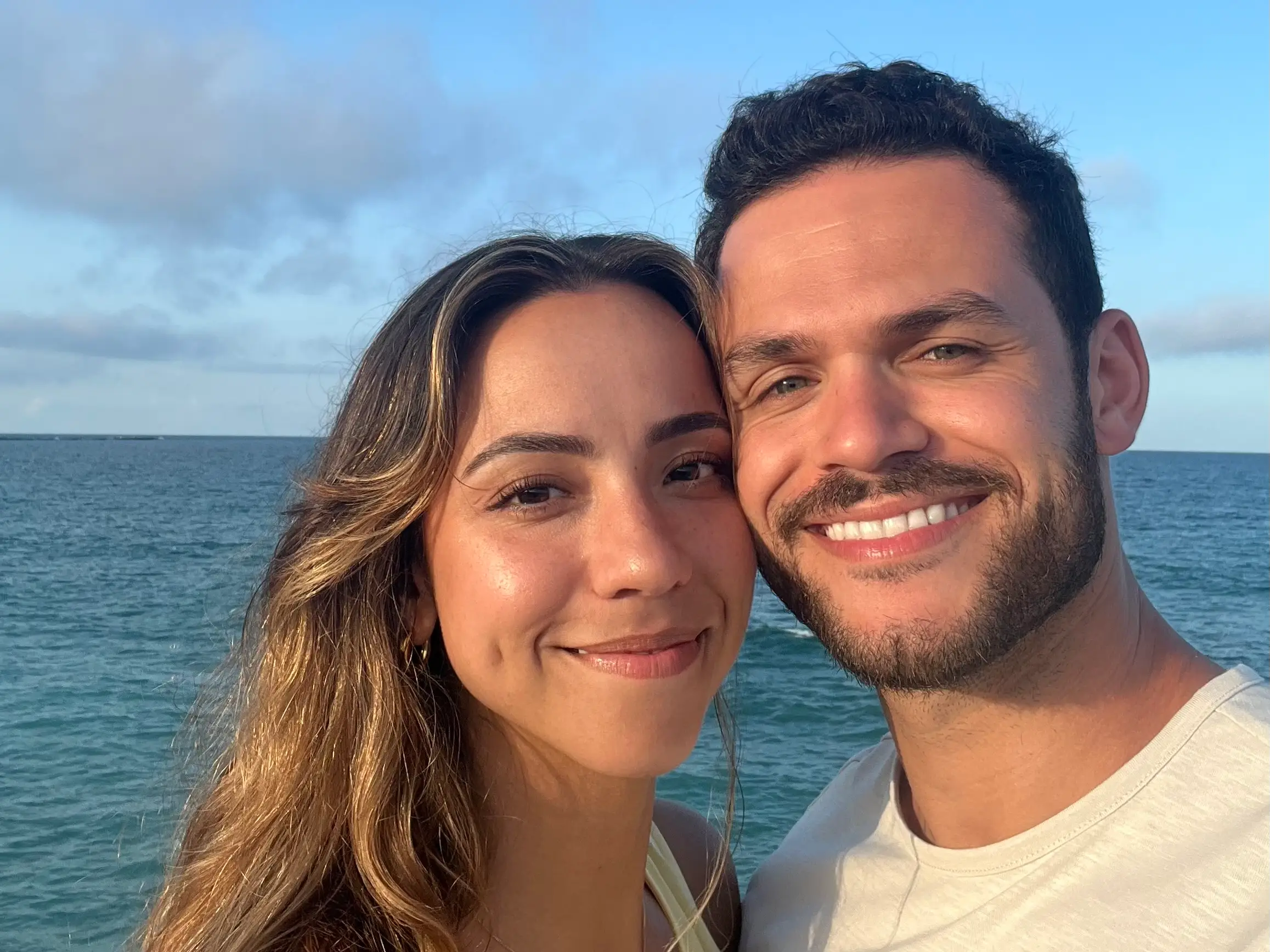 Rachel Calaj and Felipe Rochi