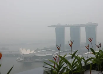 Singapore’s iconic skyline is shrouded in a fire-related haze. Here’s what it looks like across the island.