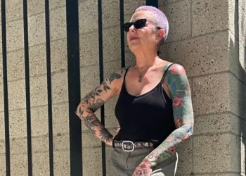 I’m 62, covered in tattoos, and refuse to dress my age. Getting older doesn’t mean getting boring.