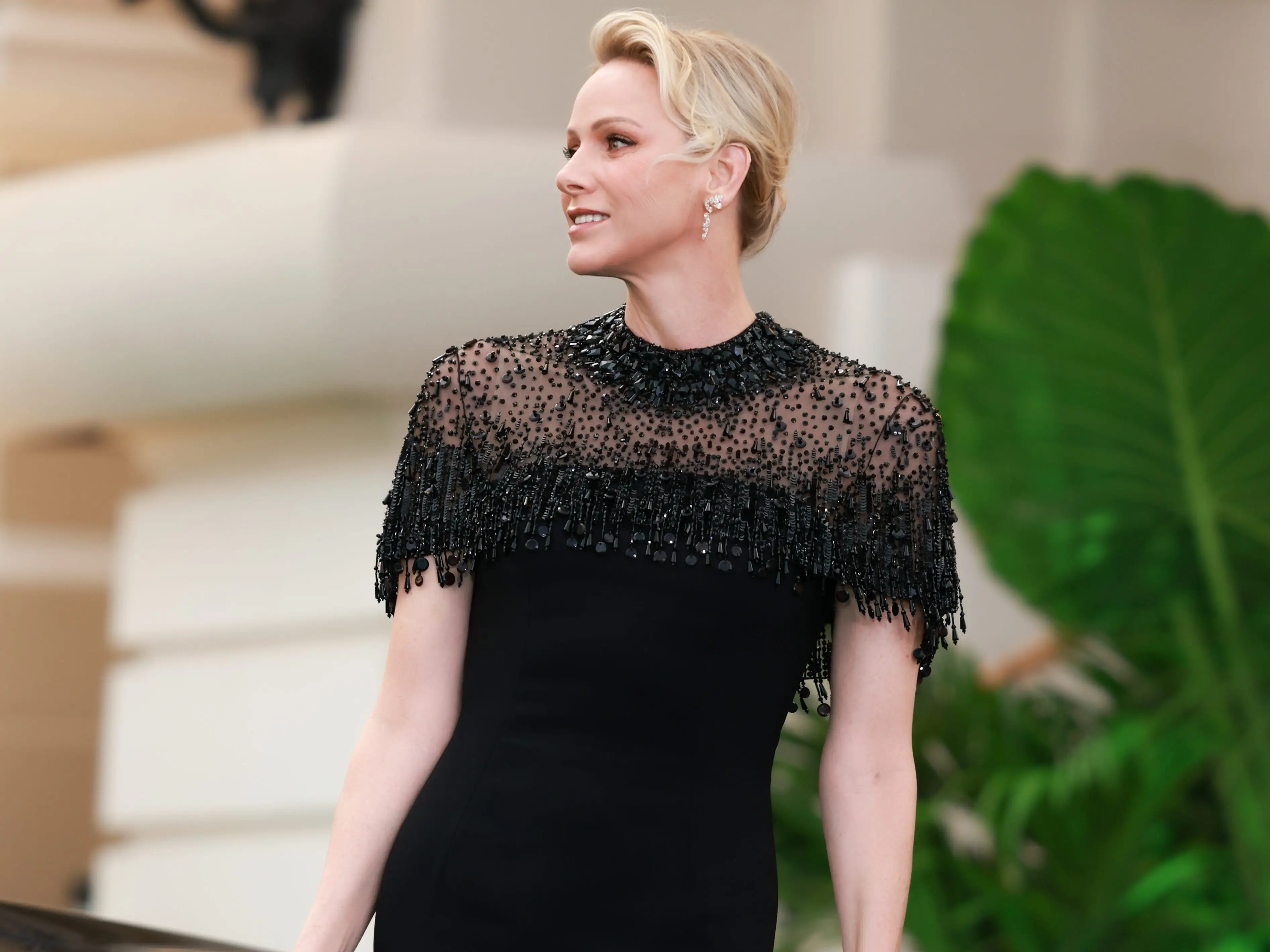 Princess Charlene at the 20th Anniversary Gala Of the Prince Albert II of Monaco Foundation.