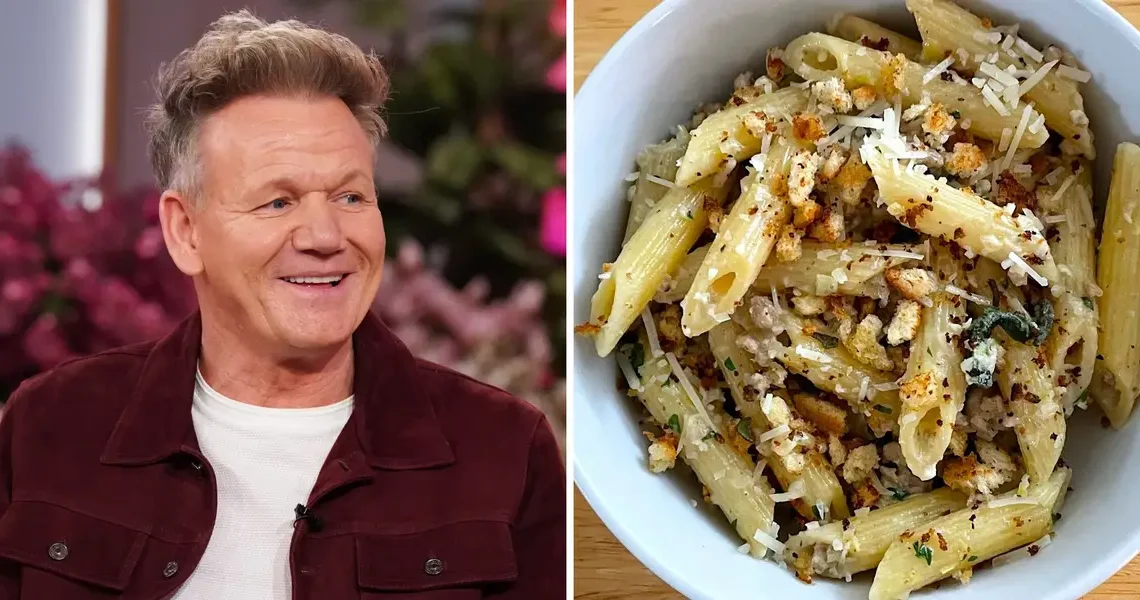 I tried Gordon Ramsay’s favorite 10-minute pasta. Now I know why he makes it for his family every week.