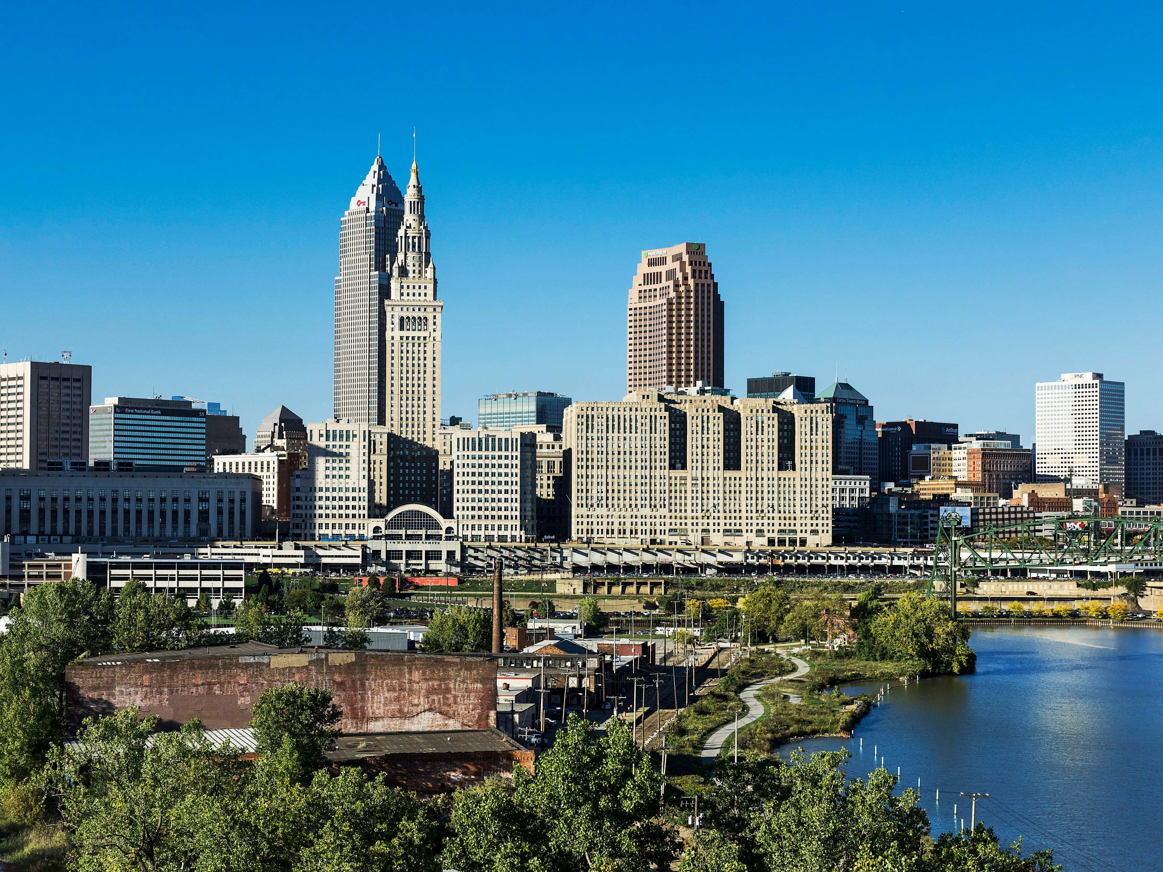Cleveland skyline