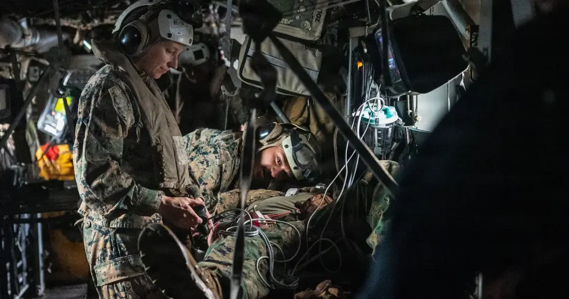 The Marines are getting new lifesaving gear for a war where help may not come quickly