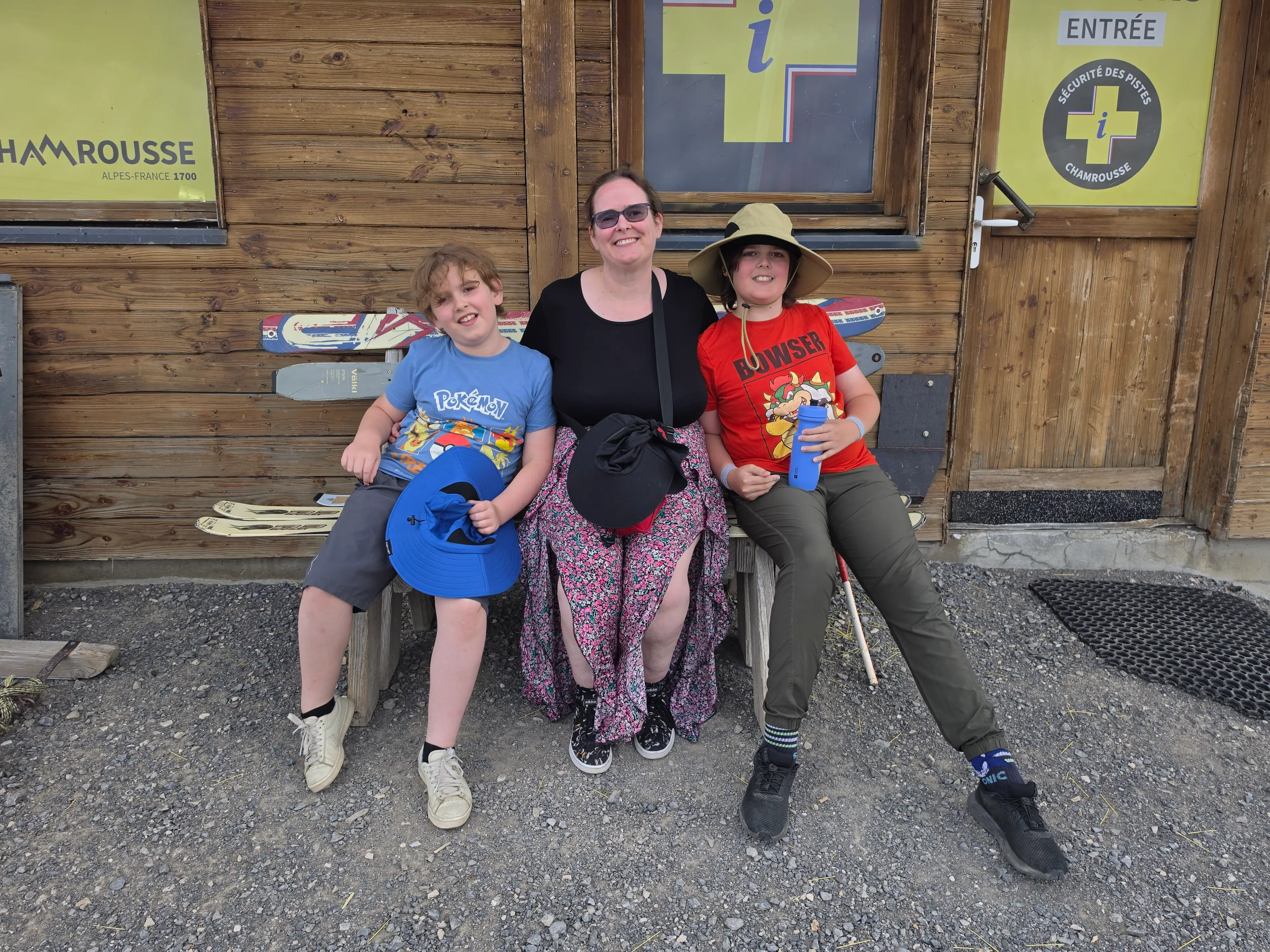 Mom with children