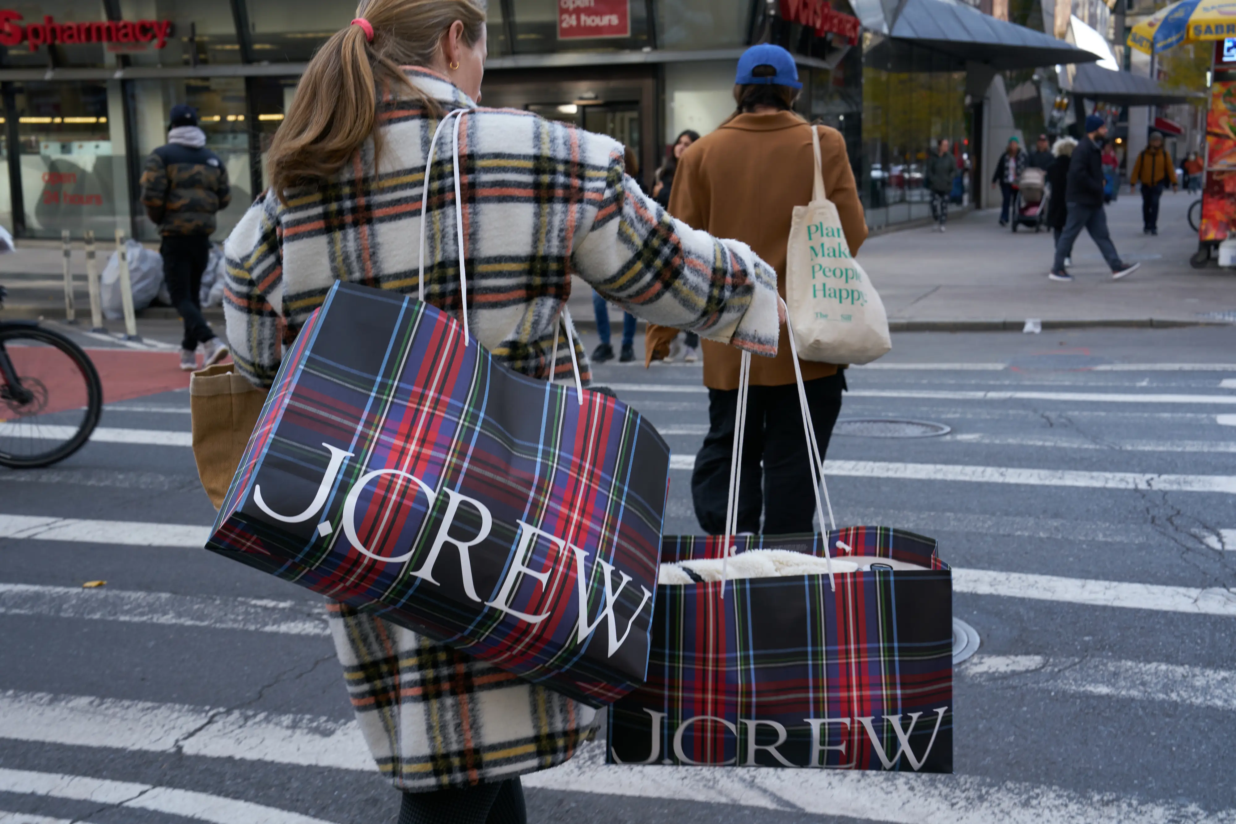 J.Crew shoppers.