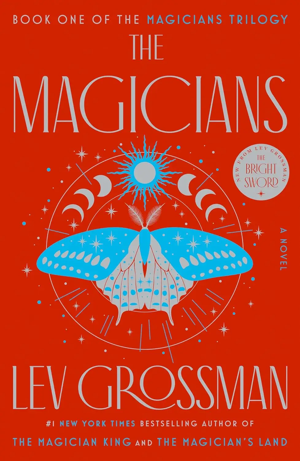 Red book cover for Lev Grossman's 