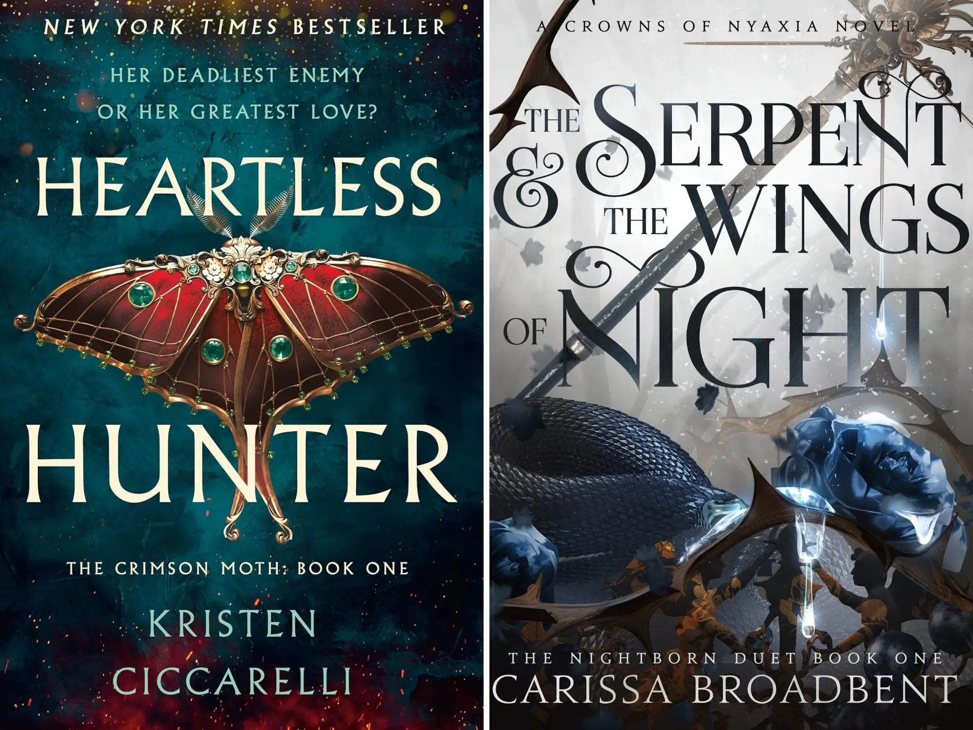 The covers of 
