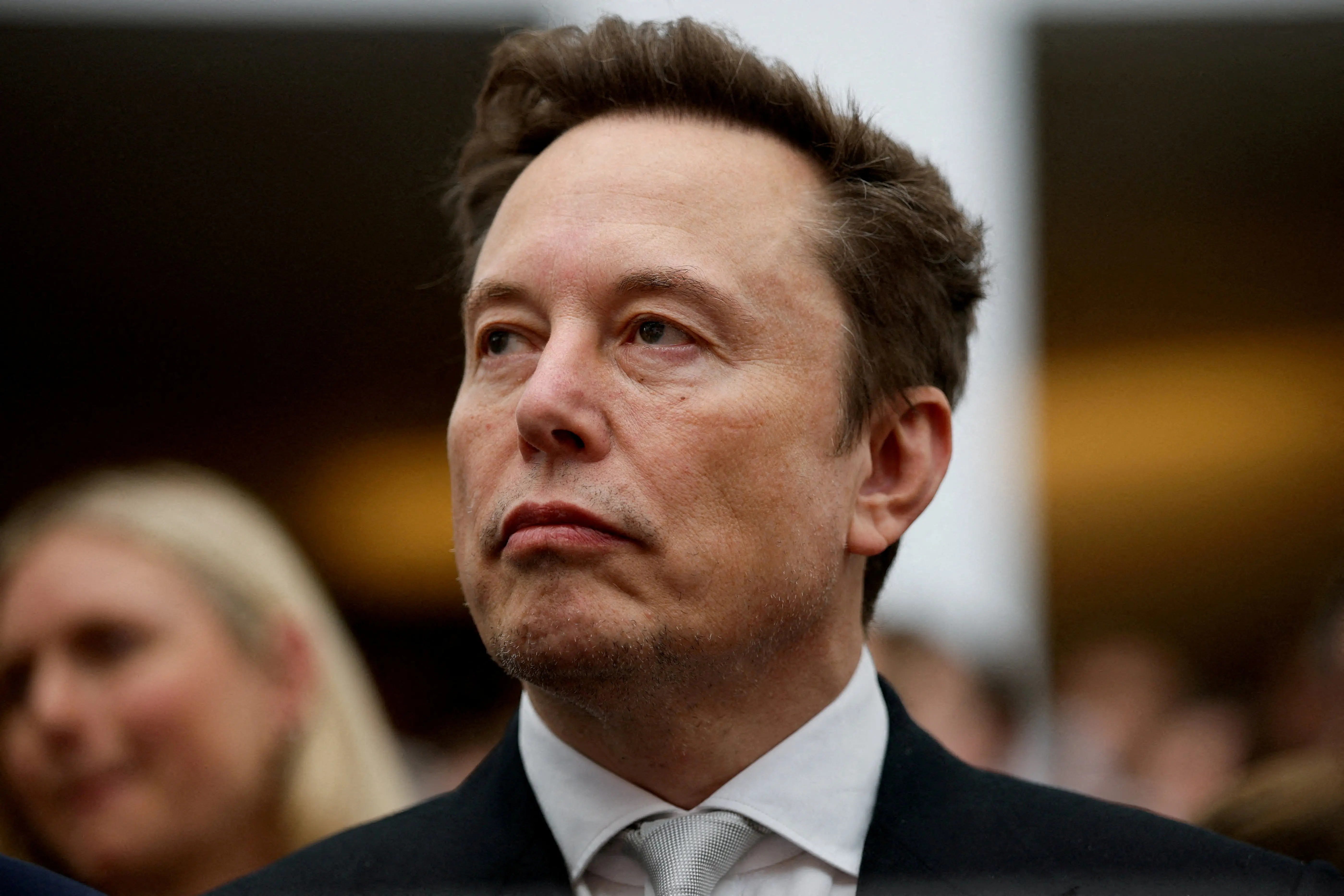 FILE PHOTO: Tesla CEO Elon Musk attends the 