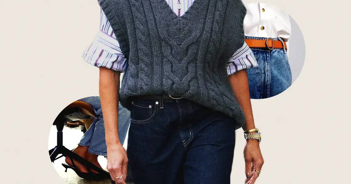 I’m a personal stylist who works with corporate clients. These are 5 easy ways to dress up jeans for the office.