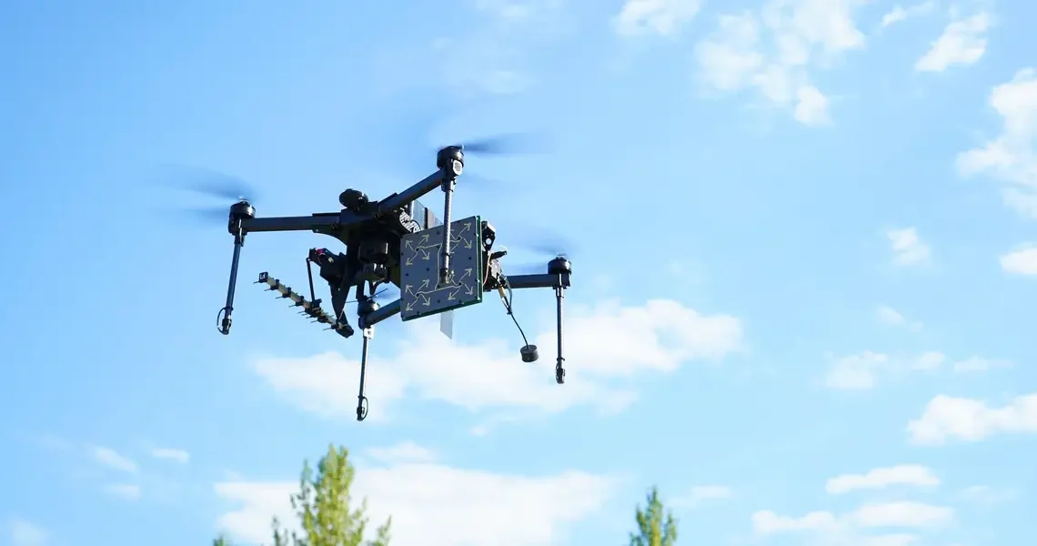 Ukraine is using drones like hovering WiFi repeaters to help attack drones reach farther