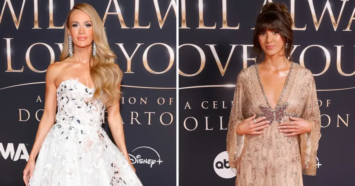 8 of the best-dressed celebrities at the CMA’s Dolly Parton celebration