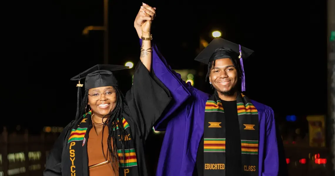 My mom and I graduated from college in the same year. I was 23, and she was in her late 40s.