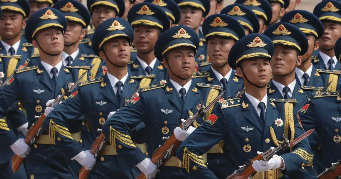 The largest militaries in the world, ranked by the number of active troops