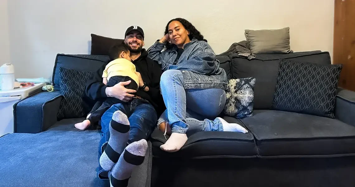 I moved back home at 40. My husband, toddler, and I now live in my mom’s living room.