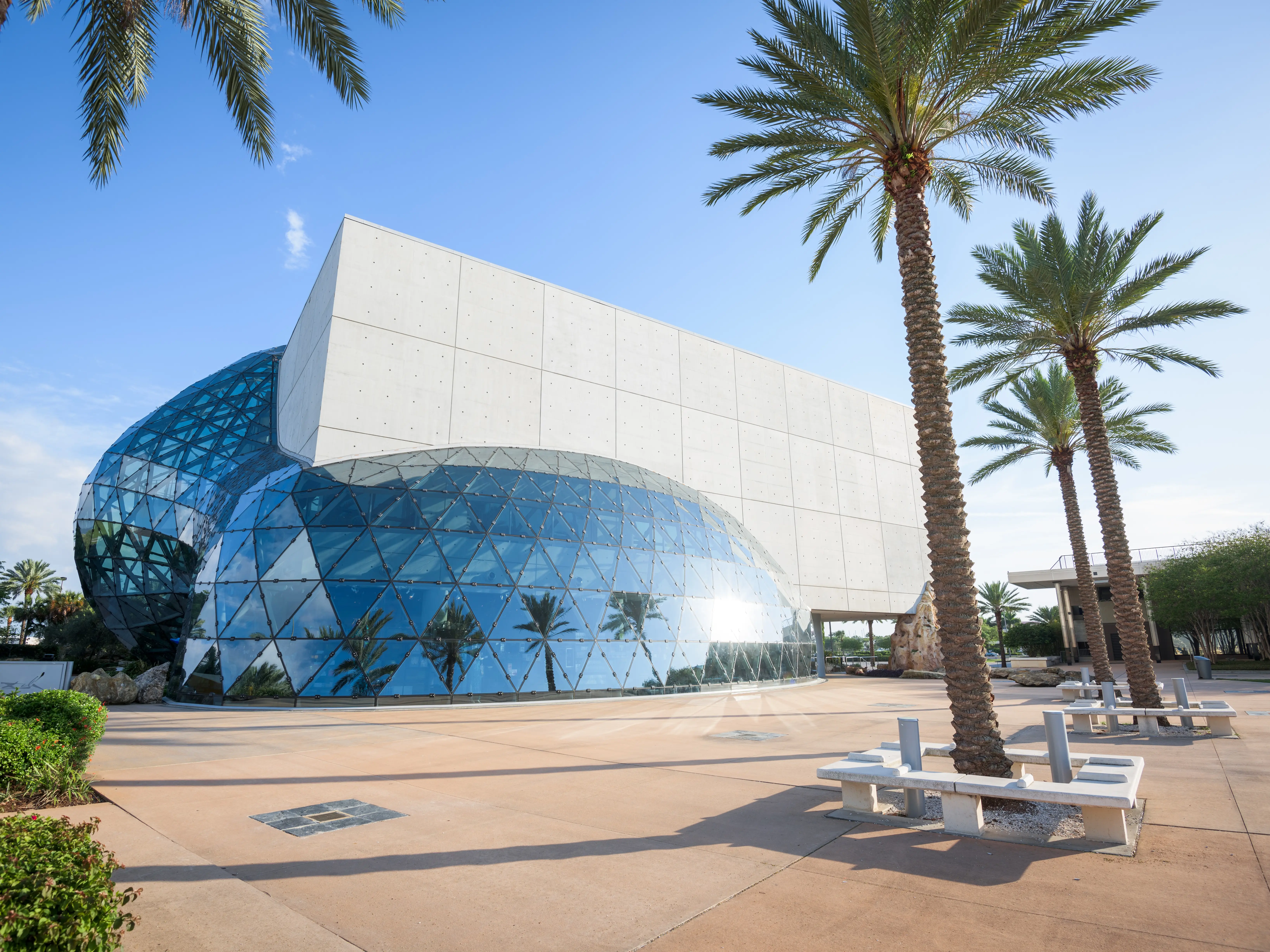 Salvador Dali Museum in St. Pete, Florida stock photo