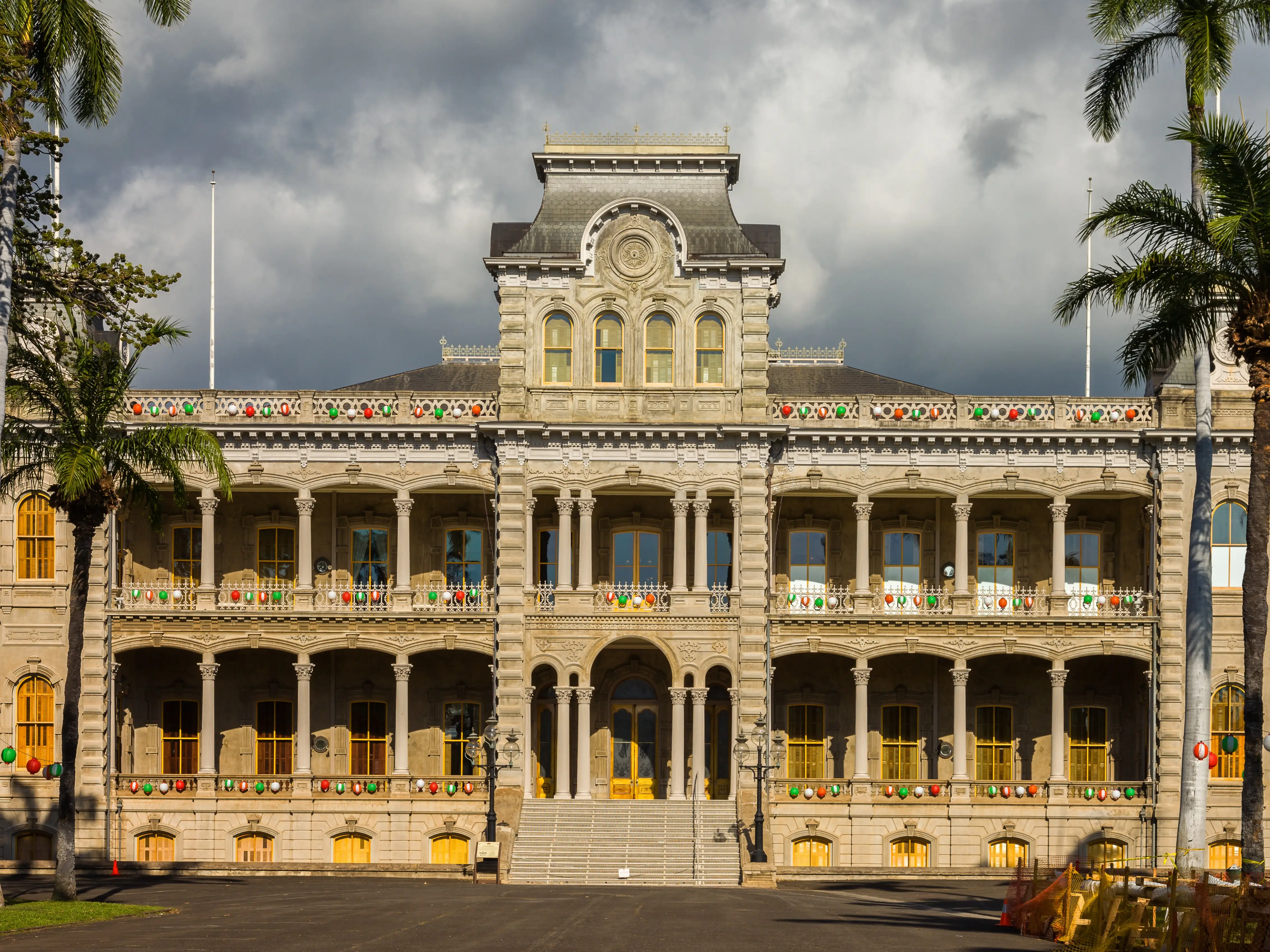 ʻIolani Palace was the residence of the rulers of the Kingdom of Hawaiʻi until 1893.