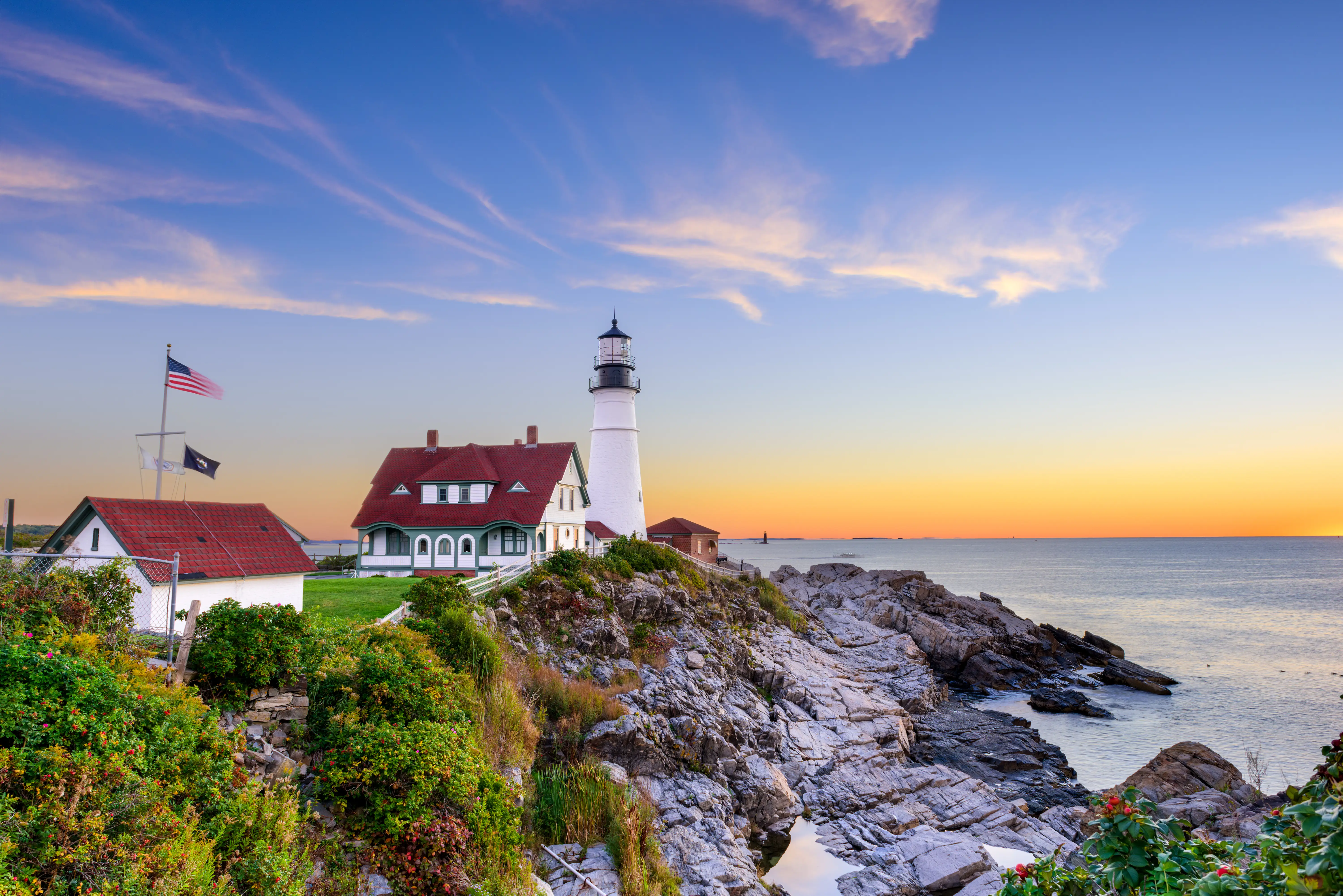 Portland Head light in Maine