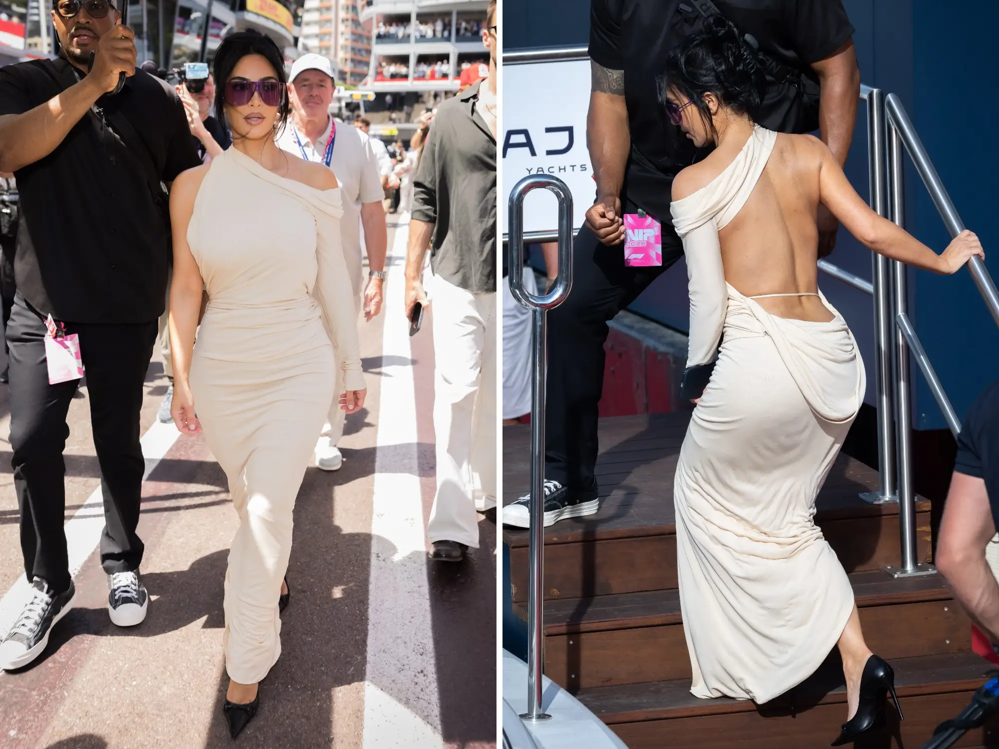 Kim Kardashian at the F1 Grand Prix of Monaco on June 7.