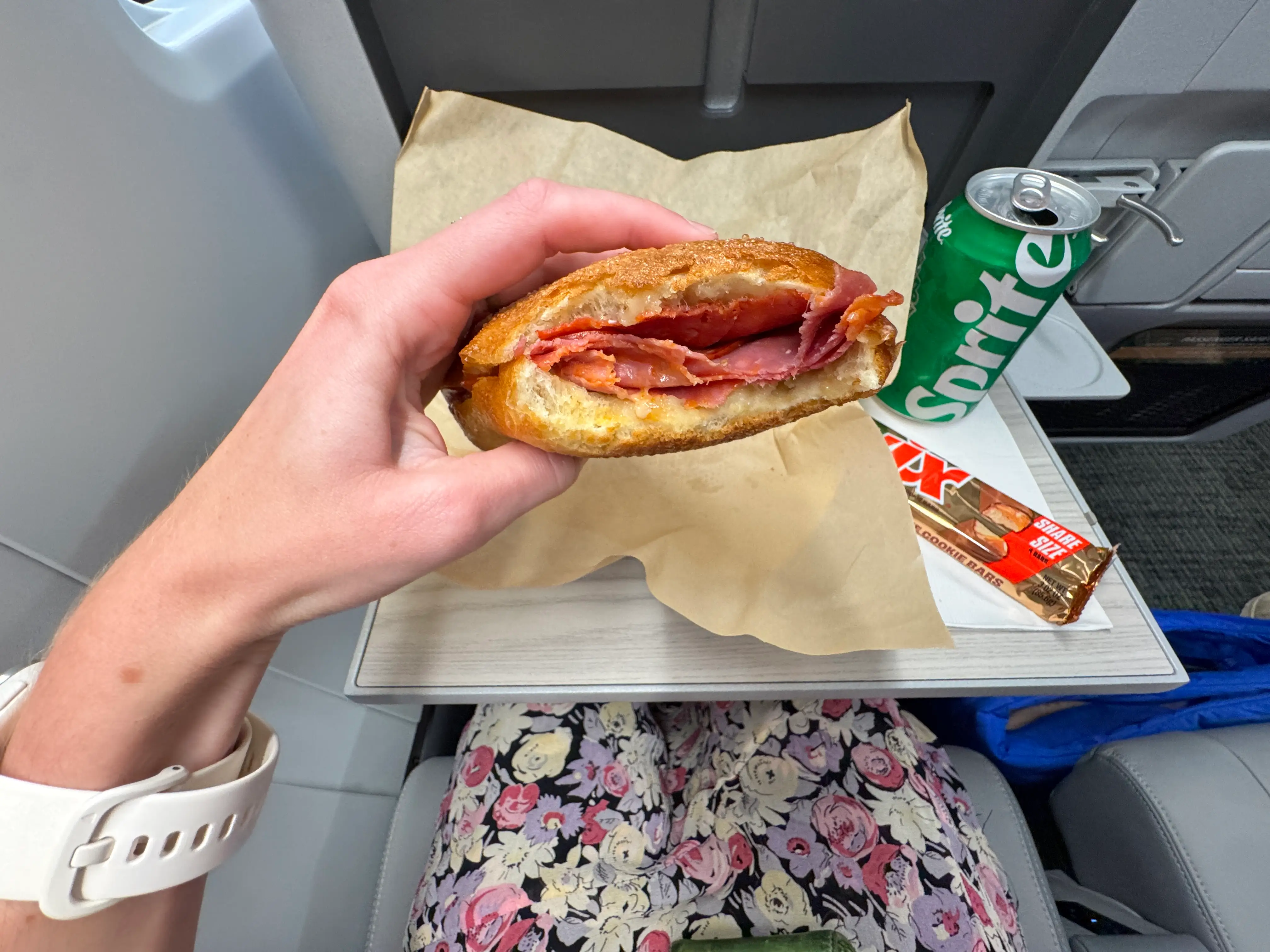 A sandwich.