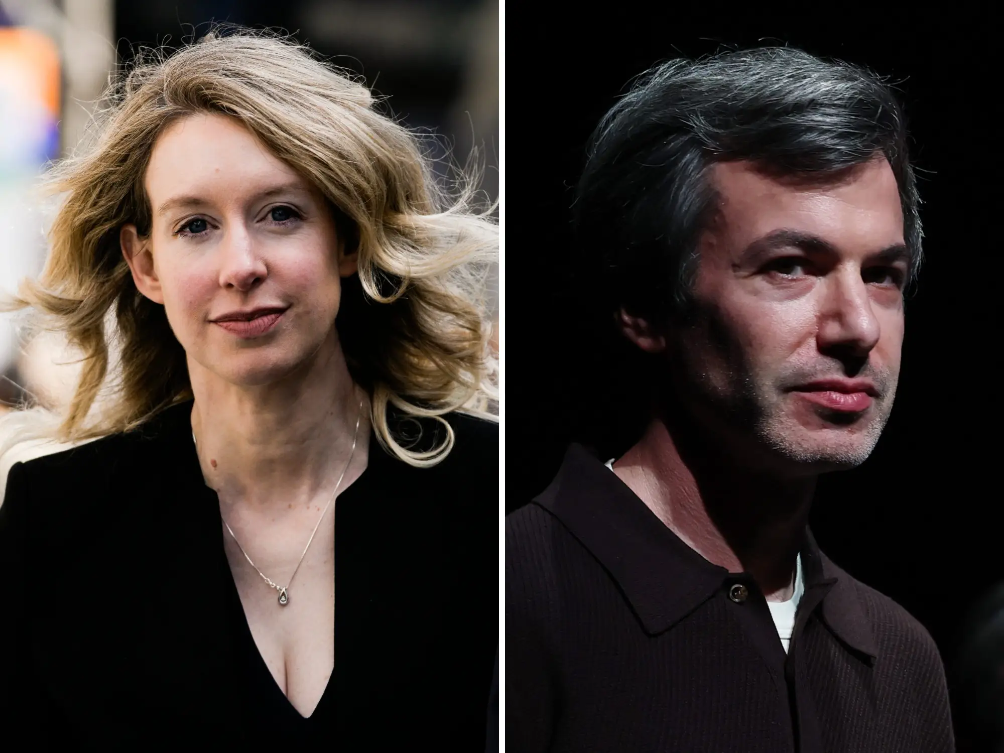 Elizabeth Holmes and Nathan Fielder