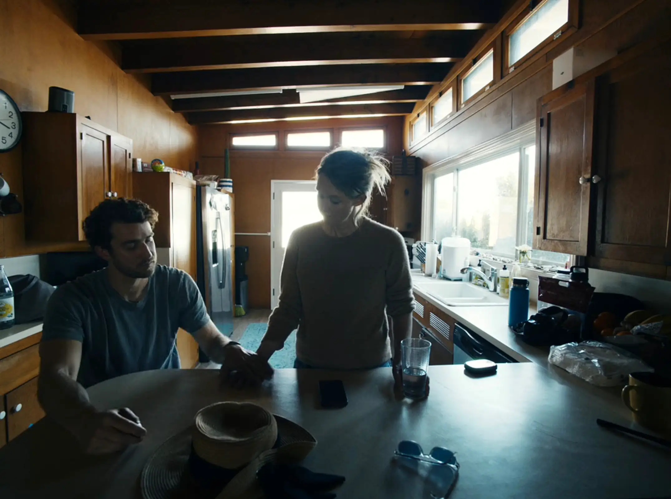Billy Evans and Elizabeth Holmes in