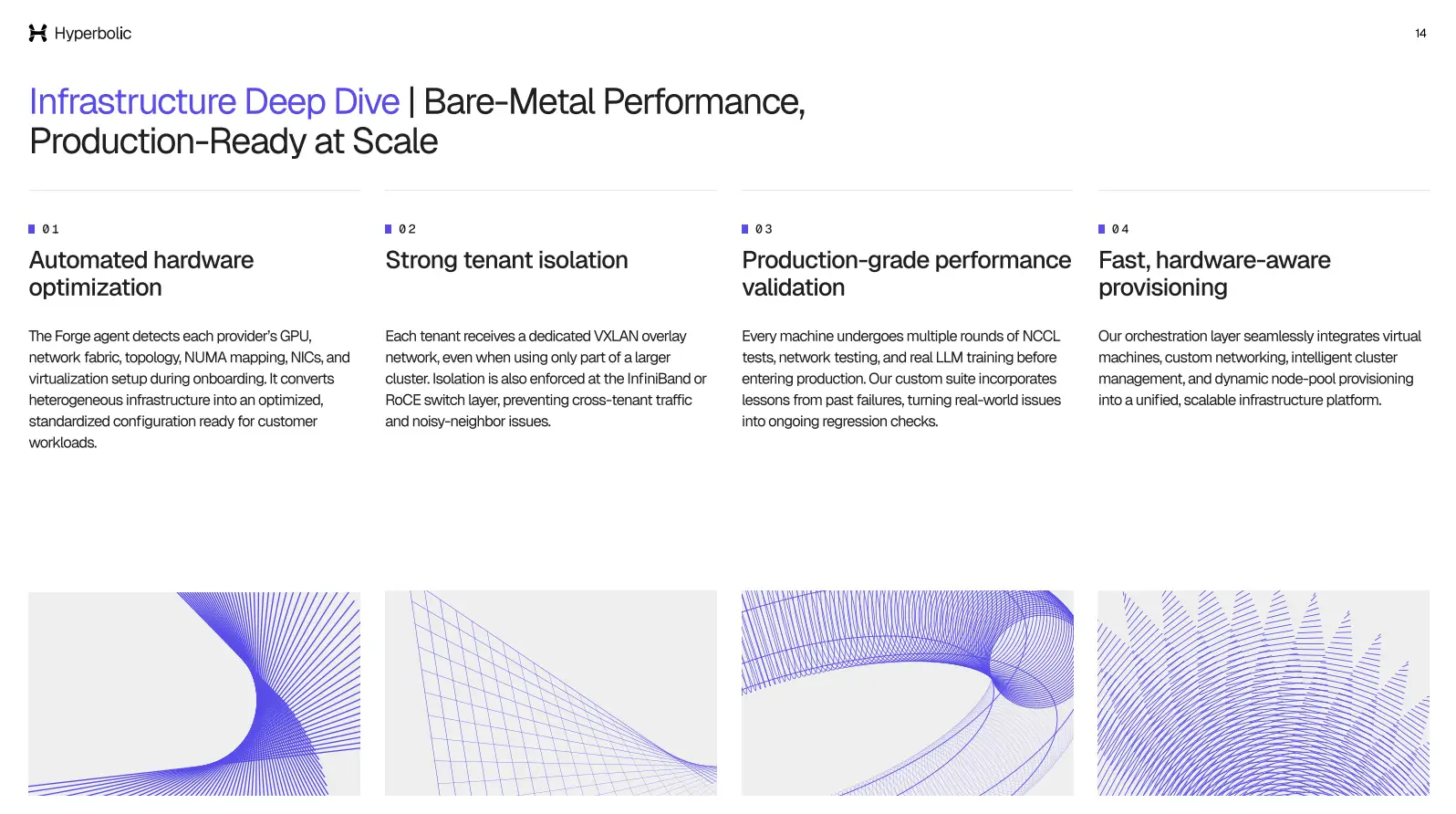 Infrastructure Deep Dive / Bare-Metal Performance, Production-Ready at Scale