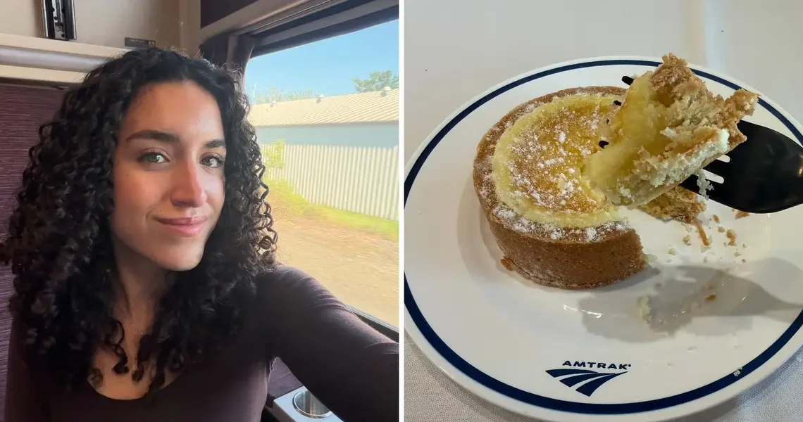 I recently tried the famous $3.50 dessert on Amtrak. I instantly understood why it has a cult following.