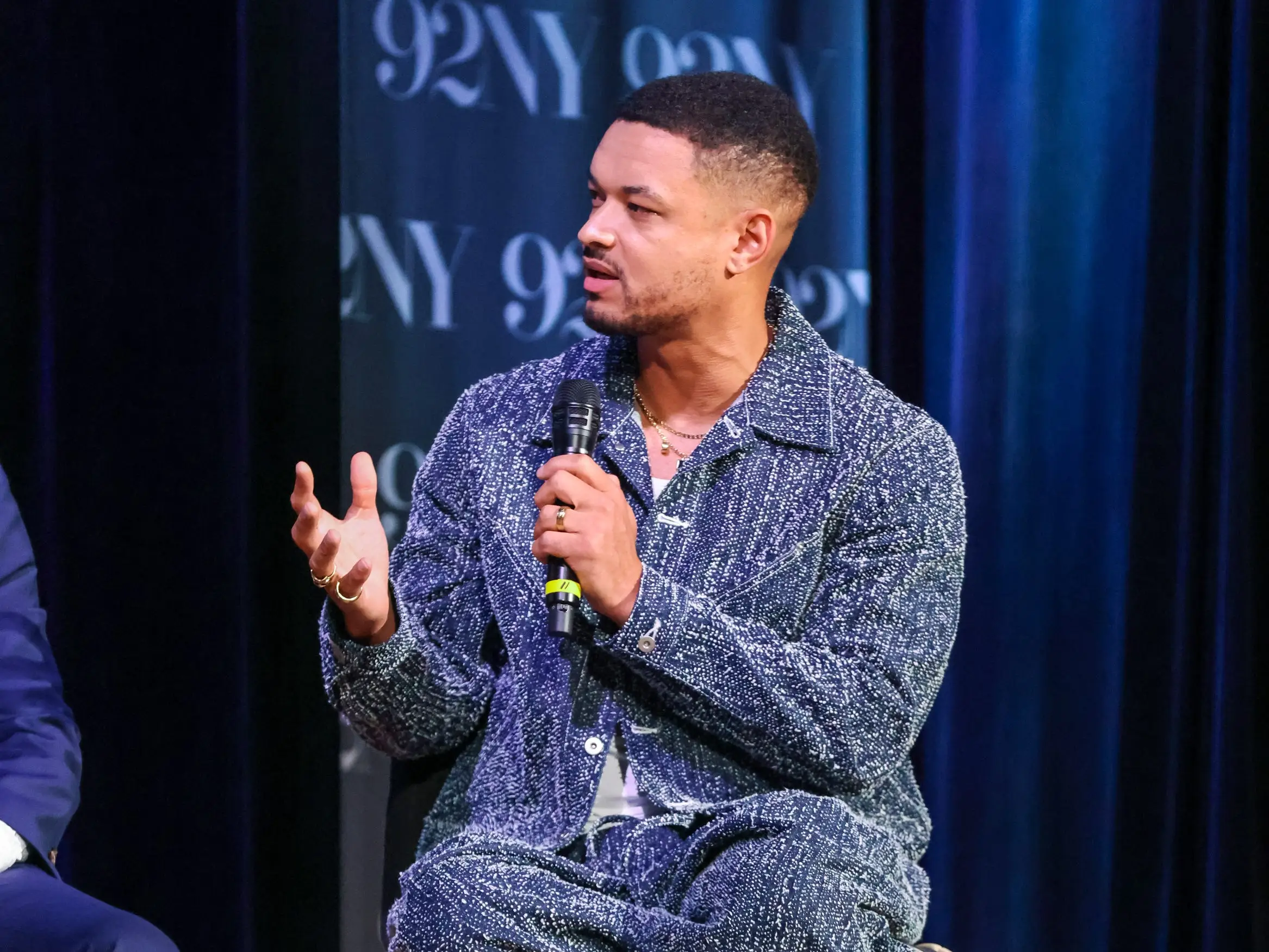 NEW YORK, NEW YORK - OCTOBER 08: Steven Bartlett speaks onstage during Shark Tank Stars And Showrunner In Conversation: Season 18 Highlights Screening And Talkback at 92NY on October 08, 2026 in New York City. (Photo by Natasha Moustache/Getty Images)