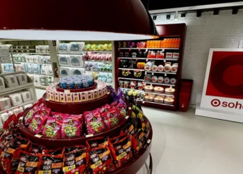 Target has added another red to its palette