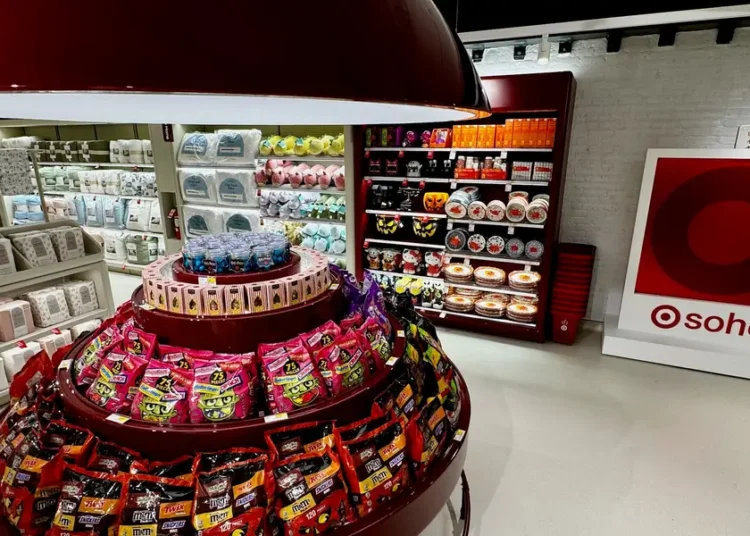Target has added another red to its palette
