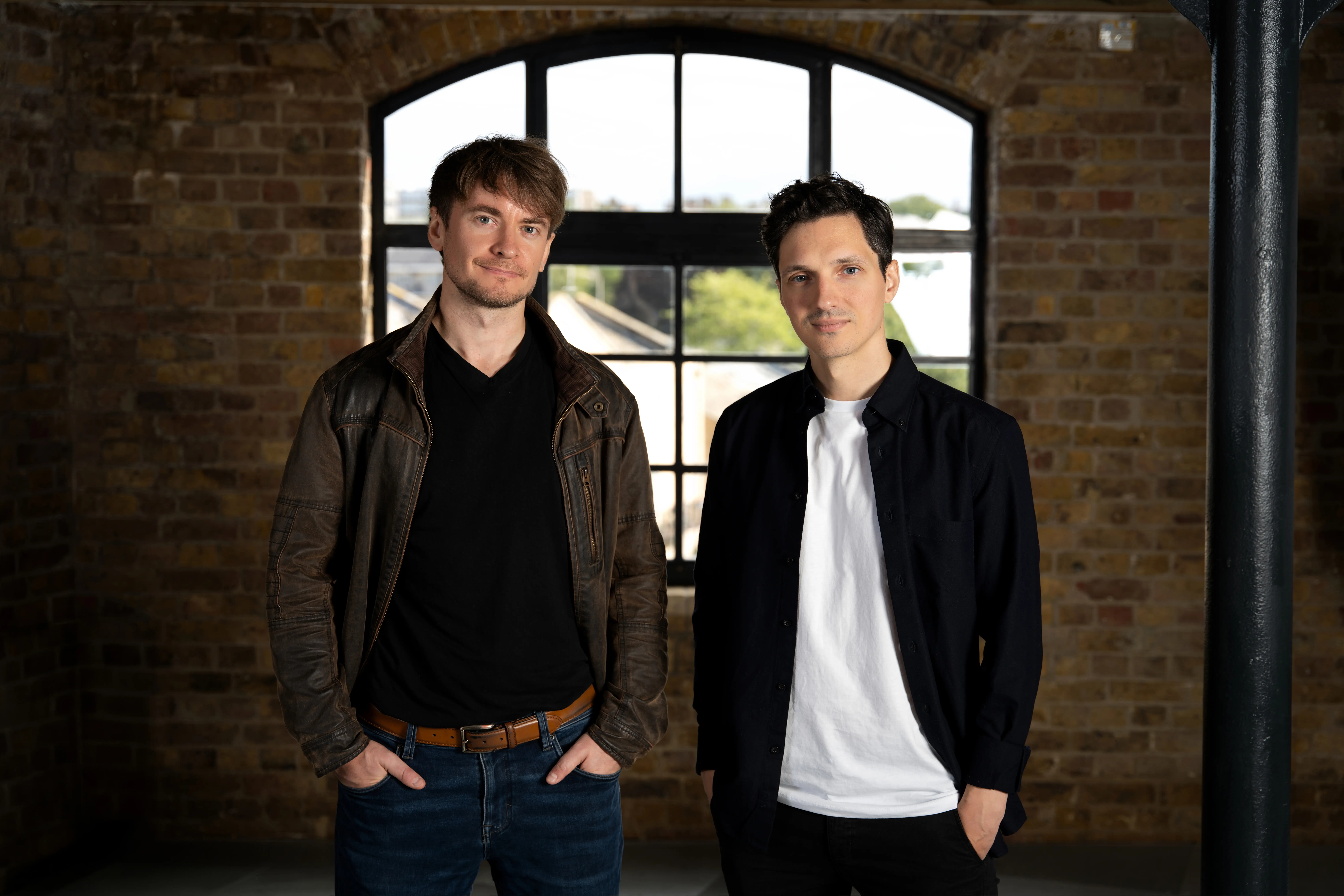 Machenta cofounders Edward Johns and Vitalis Vosylius