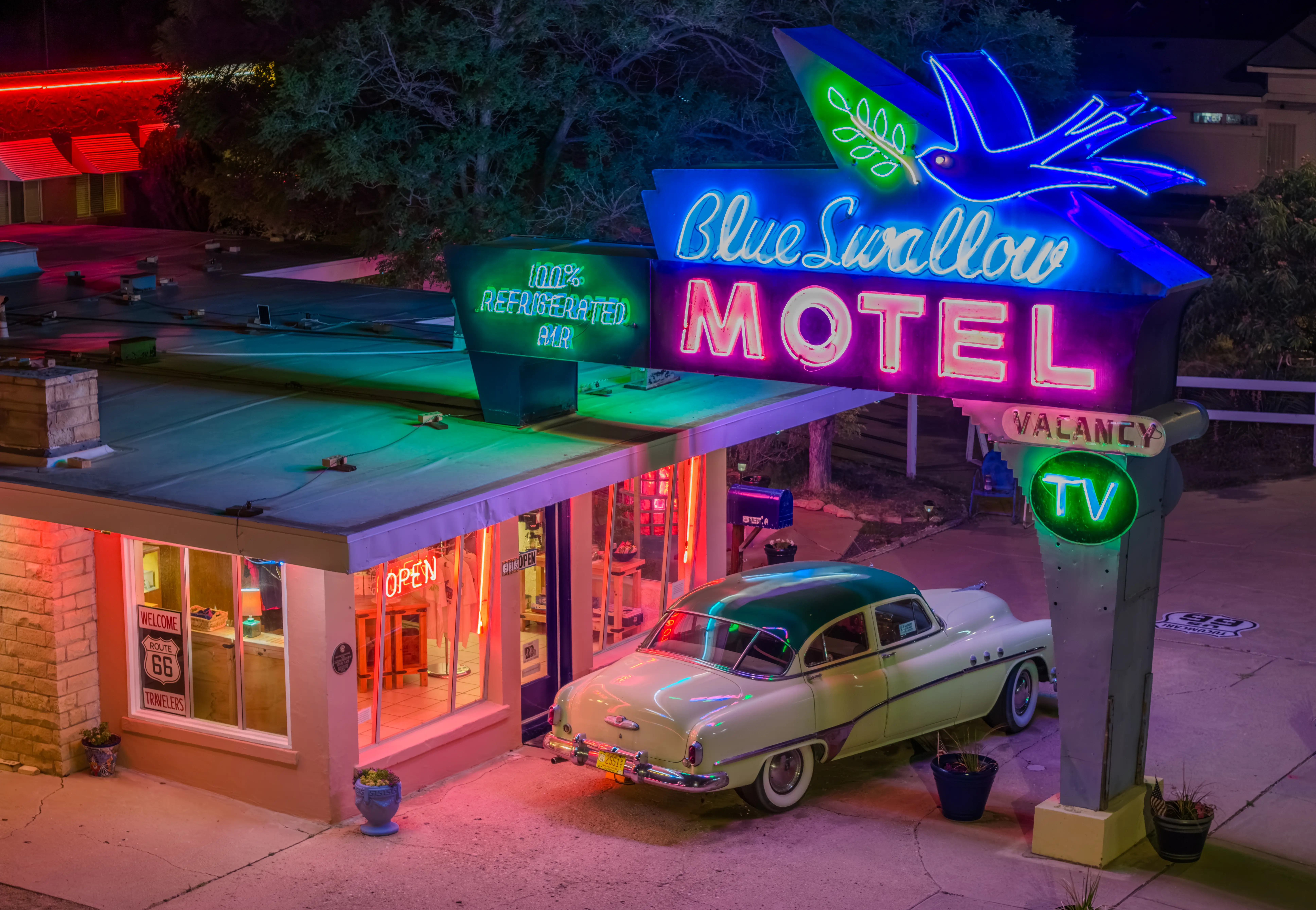 Blue Swallow Motel Drone
