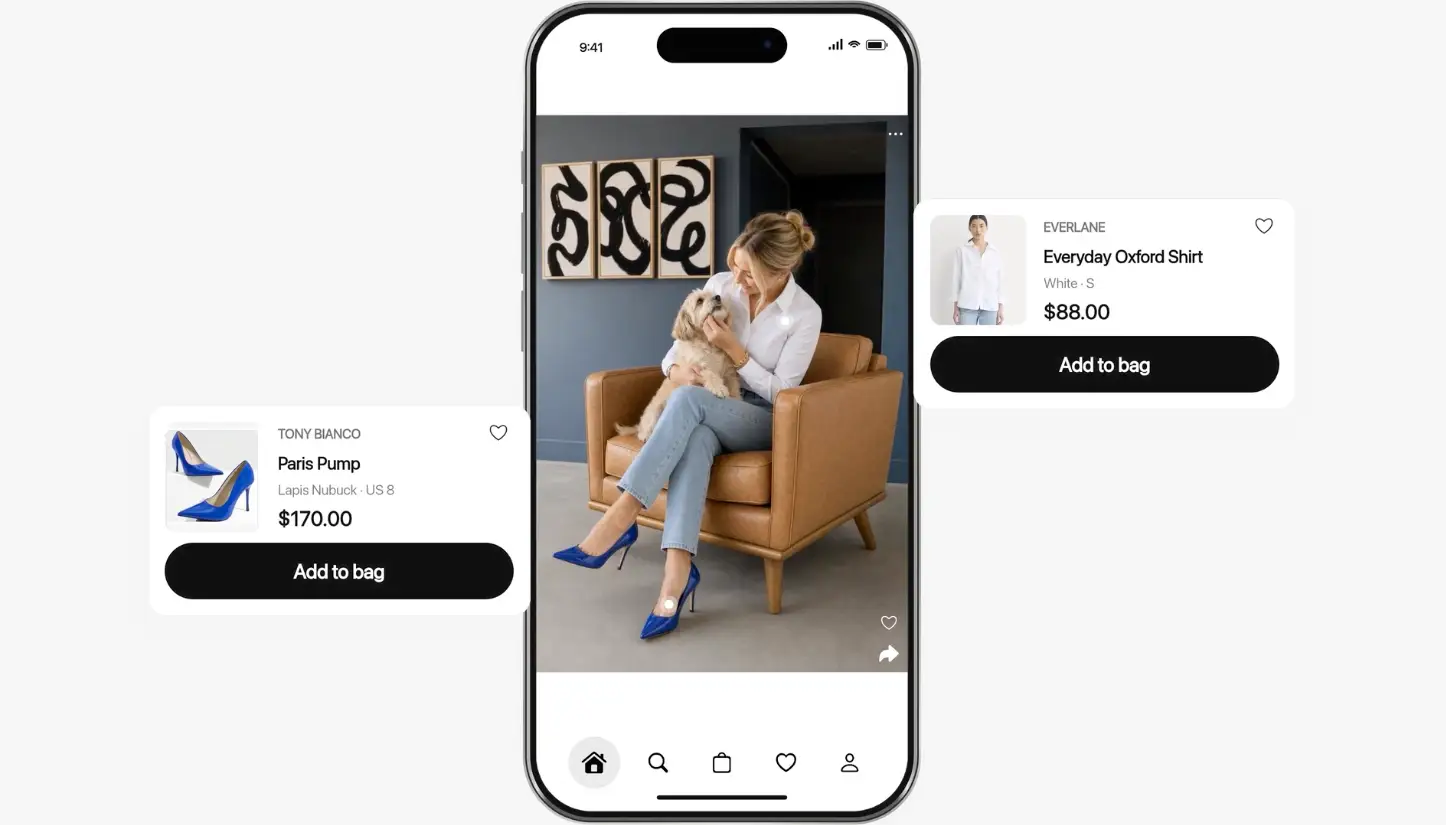 Scene shopping app demo
