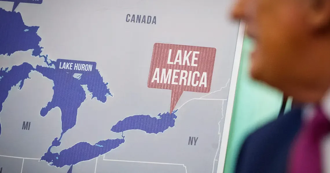 Every place Trump has renamed during his second presidency, from the Gulf of Mexico to Lake Ontario