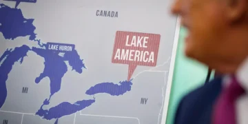 Every place Trump has renamed during his second presidency, from the Gulf of Mexico to Lake Ontario