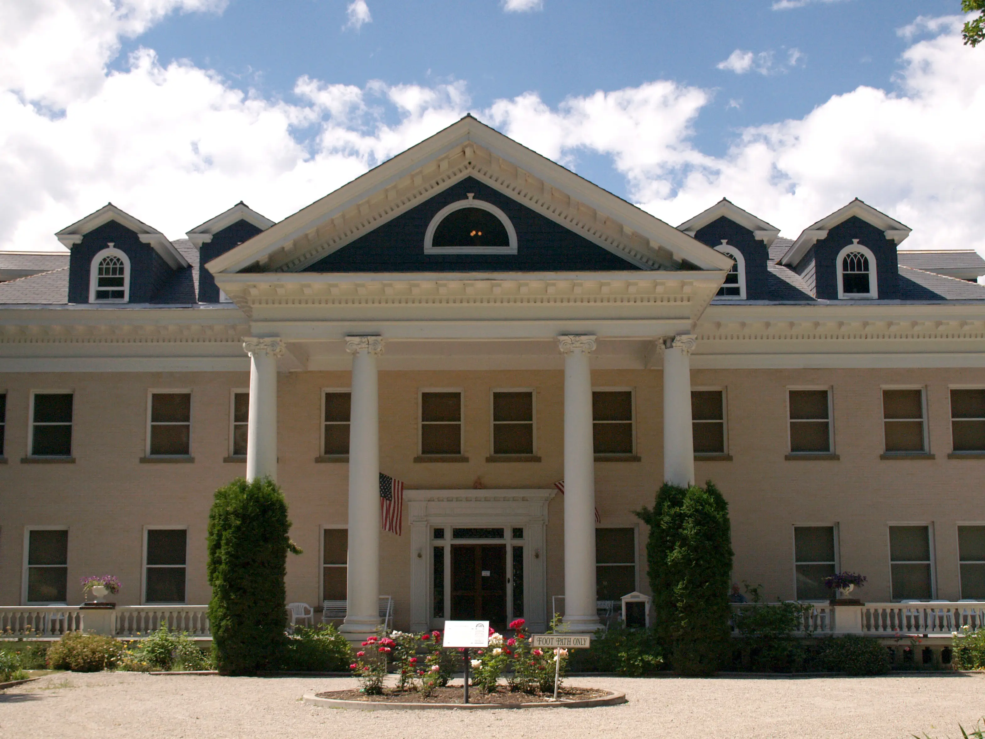 The mansion was the home of three generations of the Daly family.