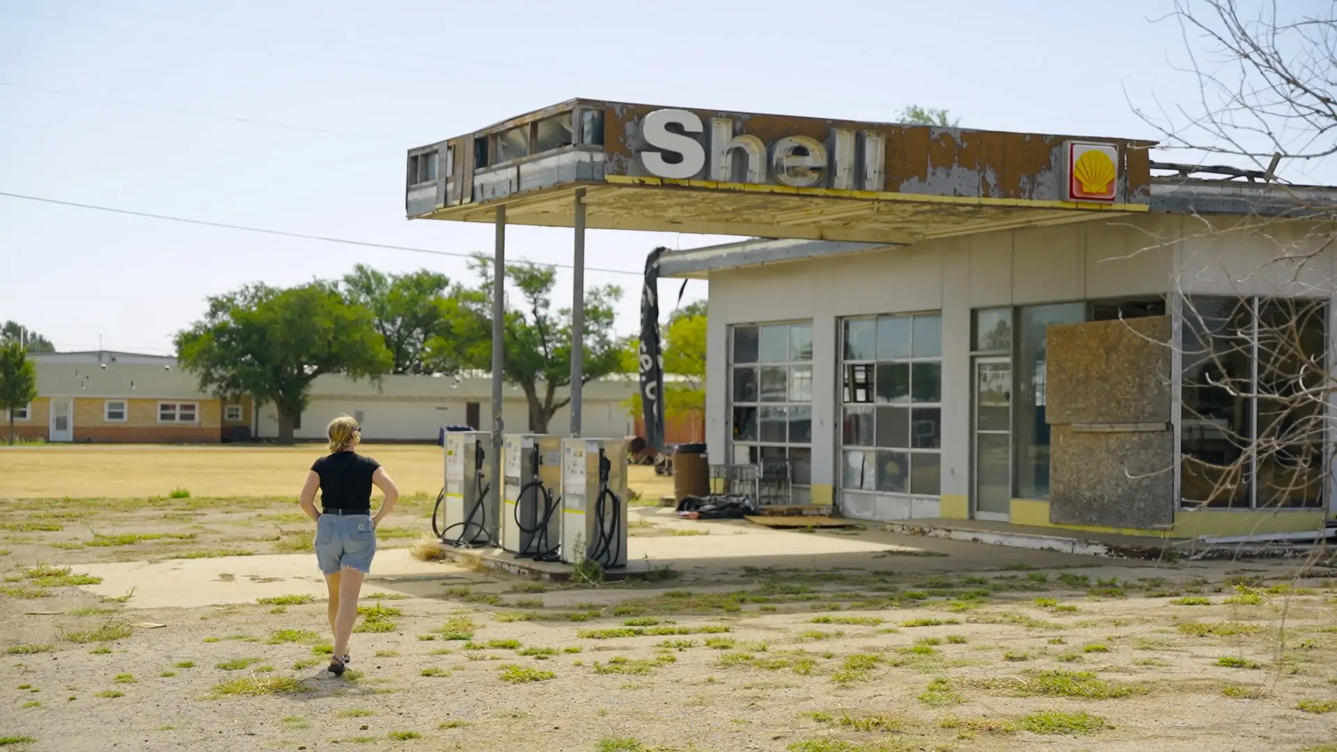 Shell gas station Vega, TX