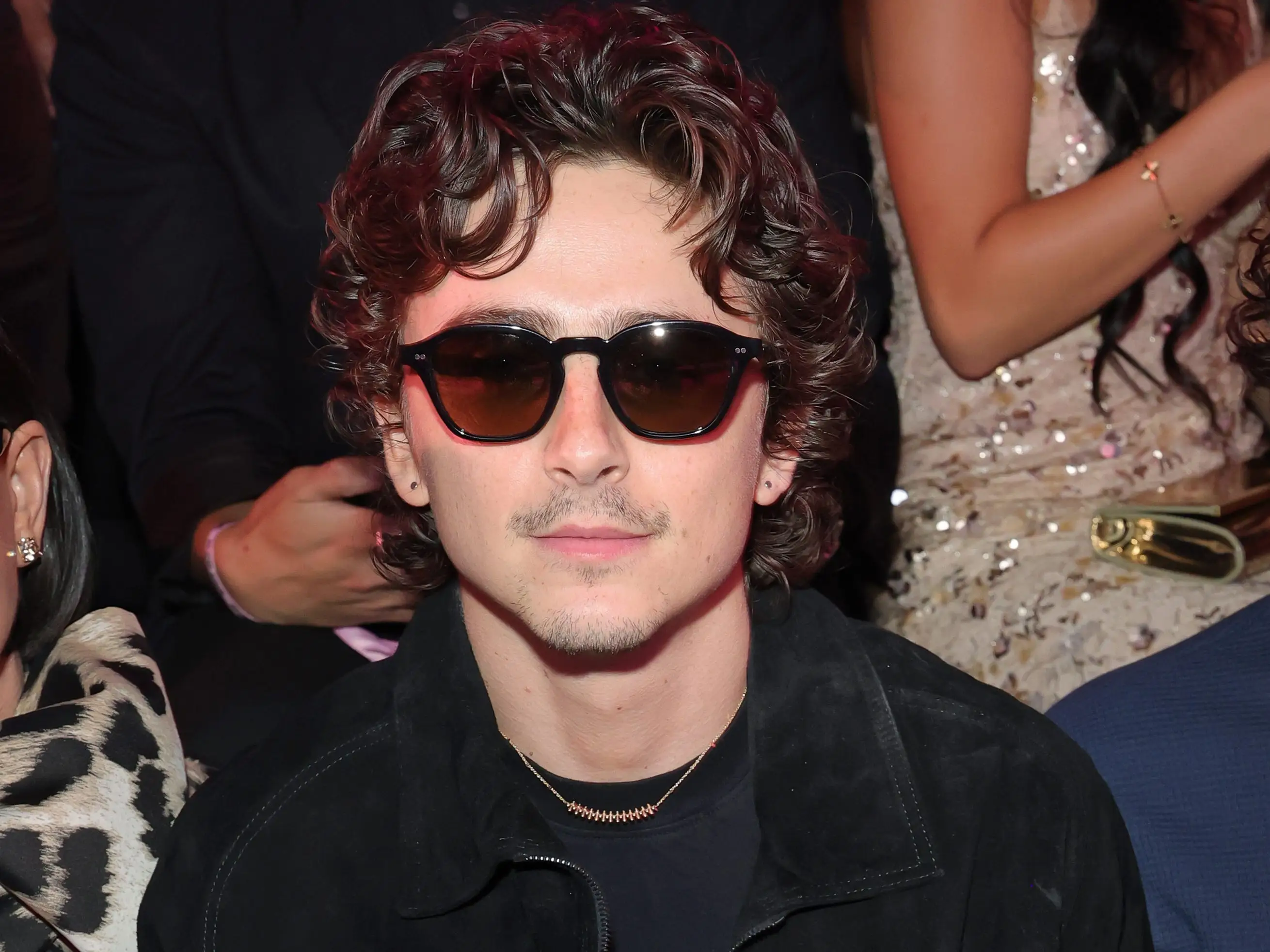 Timothée Chalamet attends the Victoria's Secret Fashion Show 2026 on October 18, 2026 in Los Angeles, California