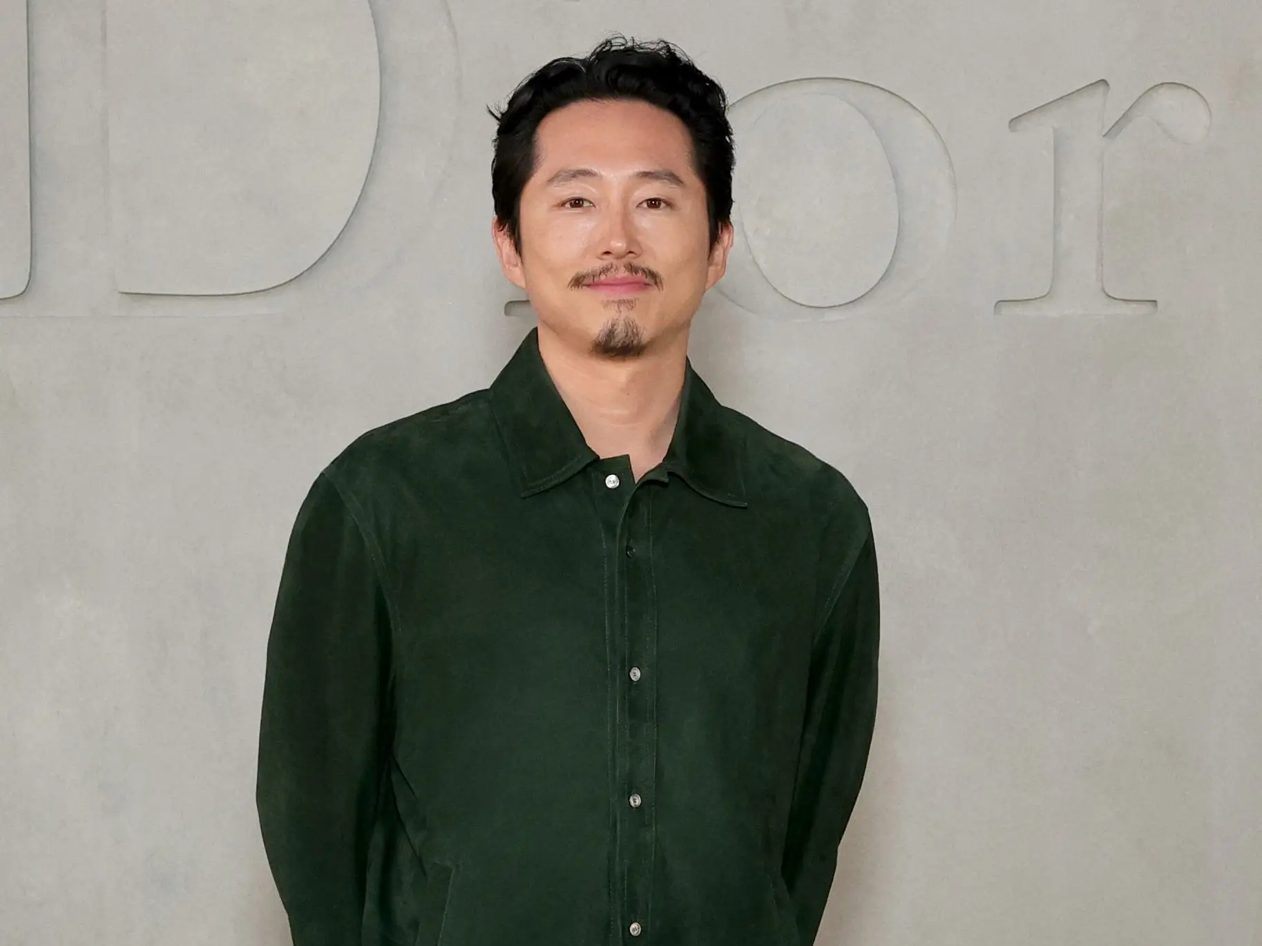 Steven Yeun attends the Dior Cruise 2027 at Los Angeles County Museum of Art on May 13, 2026 in Los Angeles, California.