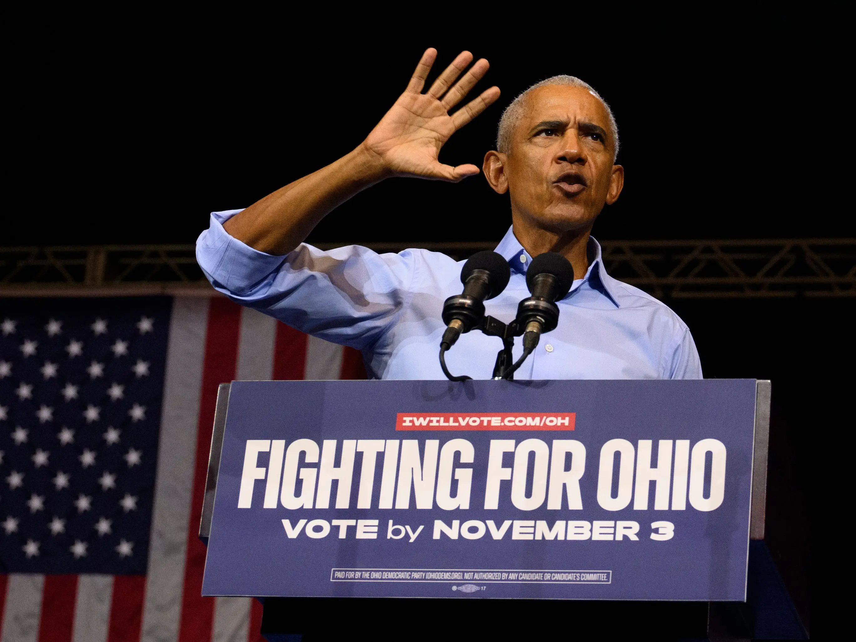 obama at cleveland rally