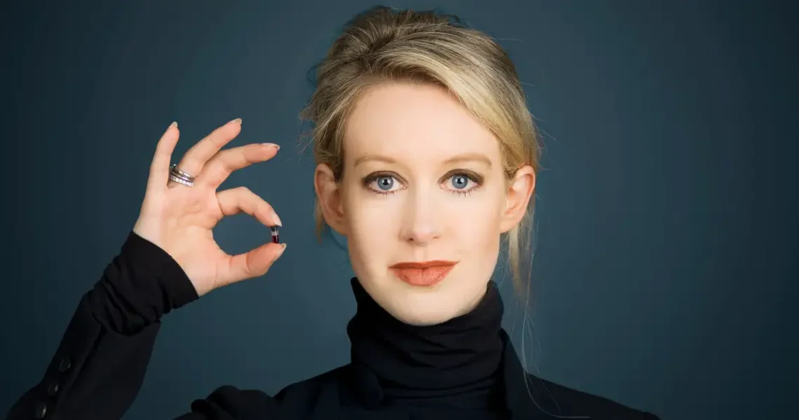 Elizabeth Holmes’ most famous photo started with a simple request from a photographer
