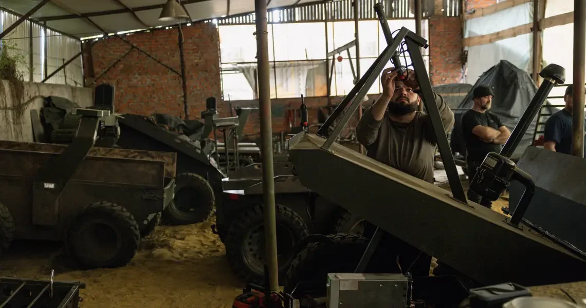A Ukrainian war robot used AI to complete a 12-mile supply run almost entirely on its own. The unit says it’s a combat first.
