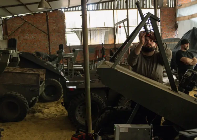 A Ukrainian war robot used AI to complete a 12-mile supply run almost entirely on its own. The unit says it’s a combat first.